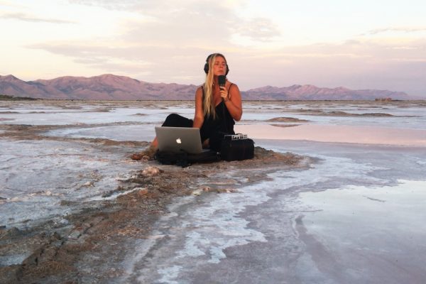 Great Salt Lake Utah USA