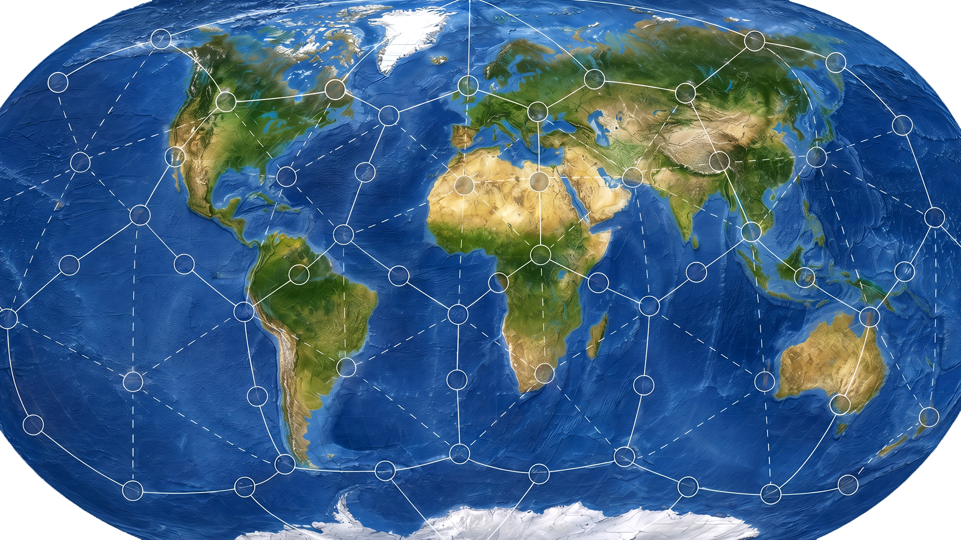 World map with Deya Dova recording locations